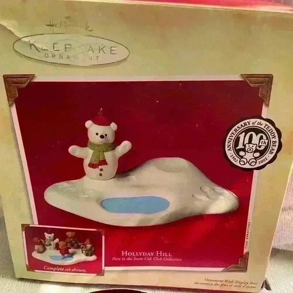 Hallmark Other - Vintage 2002 Hallmark Keepsake Ornaments Holiday Hill Set of 5